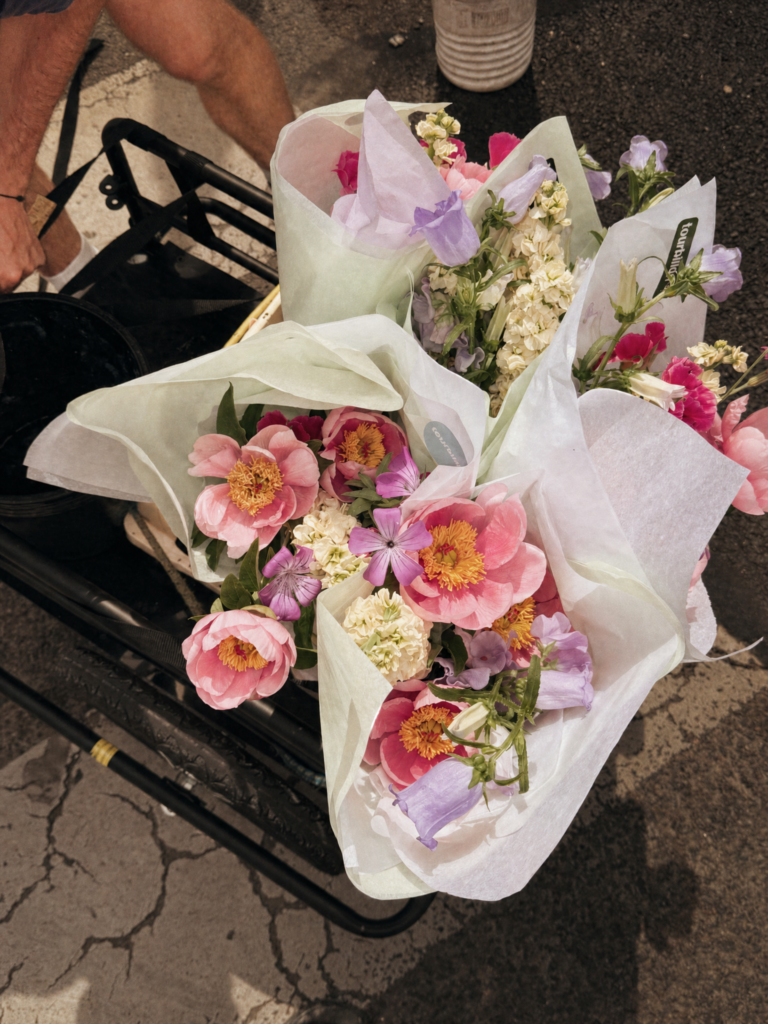 Bouquets de fleurs de saison